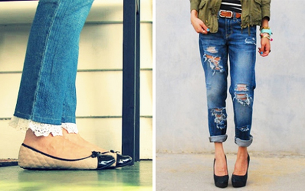 7 cách biến hóa cho chiếc quần jeans cũ