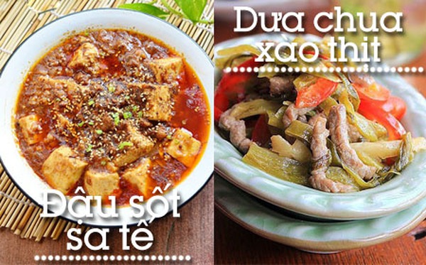 Menu phong phú cả 3 miền đều thích