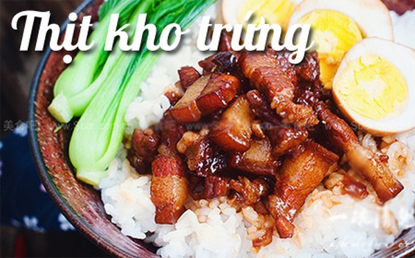 Thịt kho - rau xào cho bữa tối thuần Việt giản đơn ngon miệng