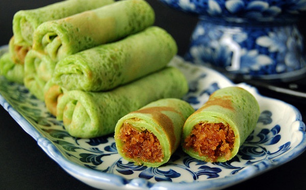 Kuih Dadar - Món bánh crepe mang phong vị Á châu