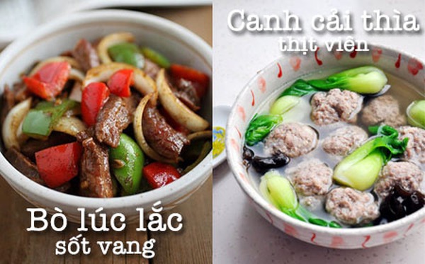 Kết hợp nhiều rau củ cho thực đơn ngon dễ gắp