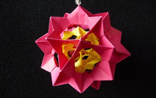 Thỏa sức sáng tạo với mô hình origami sao 4 cánh