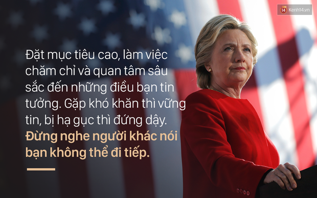 Những câu nói truyền cảm hứng của Hillary Clinton khiến bạn muốn thay đổi bản thân ngay lập tức