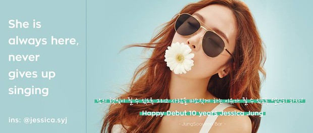Choáng trước mức độ đại gia của fan Jessica nhân kỷ niệm 10 năm - Ảnh 4. Choáng trước mức độ đại gia của fan Jessica nhân kỷ niệm 10 năm - Ảnh 4.