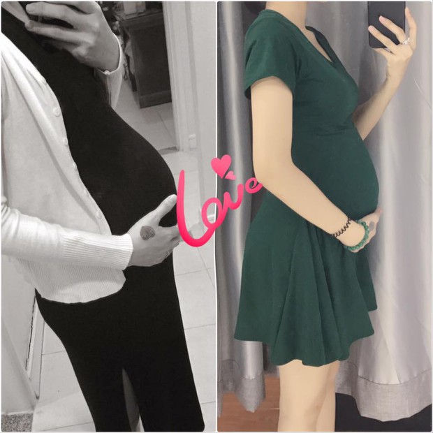 Lâm Á Hân đăng ảnh bầu bí, chia sẻ cảm xúc ngọt ngào khi mang thai bé gái ở tuần thứ 34 - Ảnh 3.