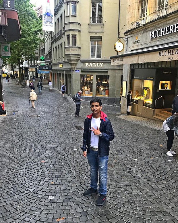 Cuộc sống toàn hàng hiệu, siêu xe, thú cưng đặc biệt và làm bạn với người nổi tiếng của cậu ấm Dubai 15 tuổi - Ảnh 16.