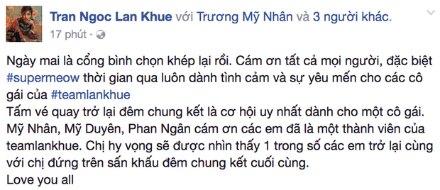 Lan Khuê: Cuộc đua trở lại The Face chỉ còn là của Mỹ Nhân và Tú Hảo - Ảnh 2.