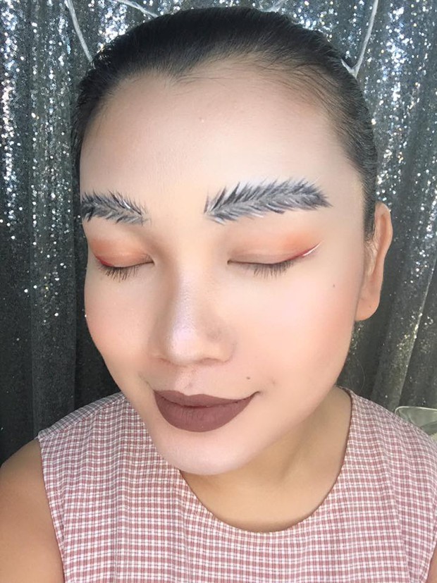 Cả thế giới ra mà xem bộ sưu tập lông mày siêu bá đạo của cô gái Việt xinh đẹp! - Ảnh 15. Cả thế giới ra mà xem bộ sưu tập lông mày siêu bá đạo của cô gái Việt xinh đẹp! - Ảnh 15.