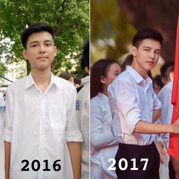Hotboy cầm cờ trường Phan Đình Phùng lộ ảnh thời cấp 2, xuất hiện loạt tài khoản mạo danh trên Facebook - Ảnh 1. Hotboy cầm cờ trường Phan Đình Phùng lộ ảnh thời cấp 2, xuất hiện loạt tài khoản mạo danh trên Facebook - Ảnh 1.