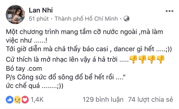 Biên đạo của Đông Nhi ức chế tố BTC Next Top tự đổi kịch bản không báo trước - Ảnh 1. Biên đạo của Đông Nhi ức chế tố BTC Next Top tự đổi kịch bản không báo trước - Ảnh 1.