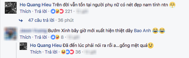 Cứ ngỡ soái ca, chuẩn men, ai ngờ Hồ Quang Hiếu cũng có lúc nữ tính hơn cả bạn gái! - Ảnh 2.