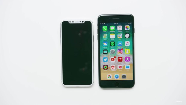 iPhone 8 tiếp tục lộ diện với thiết kế đẹp đến mê mẩn, iFan đã có thể mỉm cười - Ảnh 5. iPhone 8 tiếp tục lộ diện với thiết kế đẹp đến mê mẩn, iFan đã có thể mỉm cười - Ảnh 5.