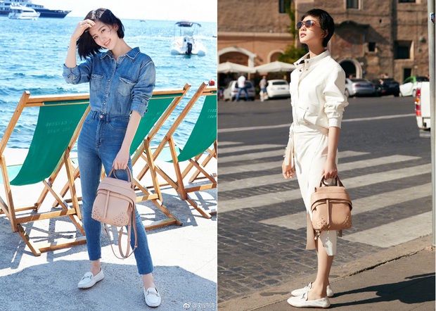 Lưu Thi Thi, Triệu Lệ Dĩnh và Cổ Lực Na Trát: Sau khi xuống tóc, style cũng thay đổi luôn 180 độ - Ảnh 5. Lưu Thi Thi, Triệu Lệ Dĩnh và Cổ Lực Na Trát: Sau khi xuống tóc, style cũng thay đổi luôn 180 độ - Ảnh 5.
