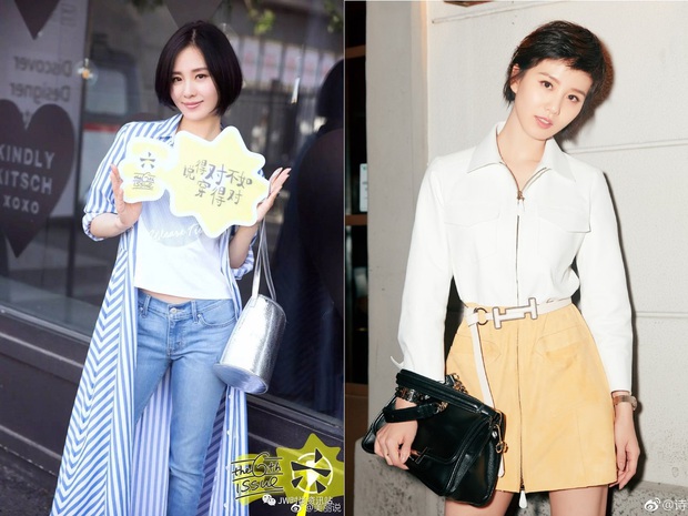 Lưu Thi Thi, Triệu Lệ Dĩnh và Cổ Lực Na Trát: Sau khi xuống tóc, style cũng thay đổi luôn 180 độ - Ảnh 7. Lưu Thi Thi, Triệu Lệ Dĩnh và Cổ Lực Na Trát: Sau khi xuống tóc, style cũng thay đổi luôn 180 độ - Ảnh 7.
