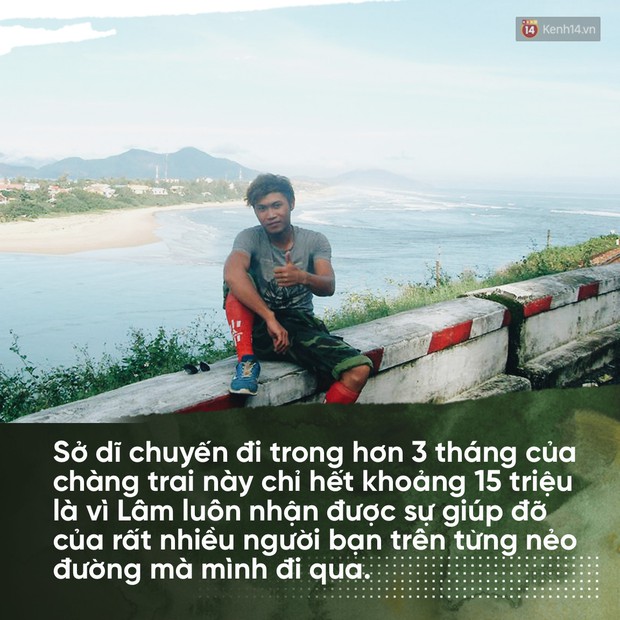 Chàng trai đi bộ xuyên Việt từ Lũng Cú đến Cà Mau trong 89 ngày với 15 triệu - Ảnh 5.