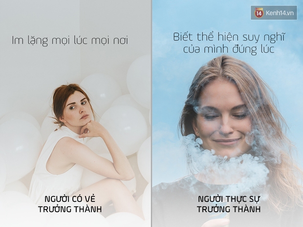 Những sự khác nhau cơ bản giữa người có vẻ trưởng thành và người thực sự trưởng thành - Ảnh 11.