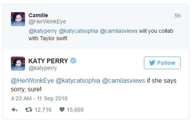 Đại chiến Taylor Swift và Katy Perry: Từ tỉ muội thân thiết trở thành thâm thúy đối đầu! - Ảnh 11.