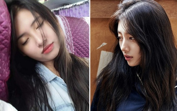 Cô bạn Hải Phòng bị chụp lén lúc đang ngủ gật được gọi là Suzy phiên bản Việt - Ảnh 1. Cô bạn Hải Phòng bị chụp lén lúc đang ngủ gật được gọi là Suzy phiên bản Việt - Ảnh 1.