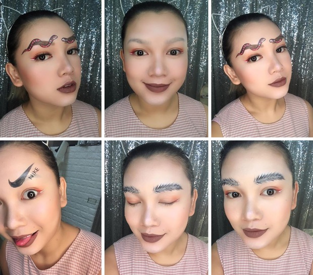 Cả thế giới ra mà xem bộ sưu tập lông mày siêu bá đạo của cô gái Việt xinh đẹp! - Ảnh 1. Cả thế giới ra mà xem bộ sưu tập lông mày siêu bá đạo của cô gái Việt xinh đẹp! - Ảnh 1.