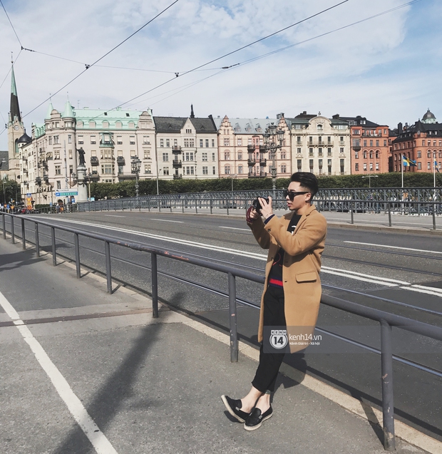Chi Pu & Hoàng Ku đã đặt chân đến Thụy Điển, khoe street style siêu xinh trước khi thăm thú H&M - Ảnh 12.