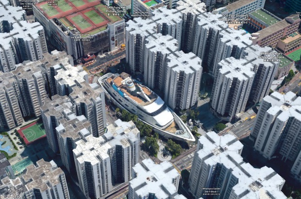 10 hình ảnh lạ lùng nhất có thể tìm thấy ngay trên Google Maps - Ảnh 5. 10 hình ảnh lạ lùng nhất có thể tìm thấy ngay trên Google Maps - Ảnh 5.