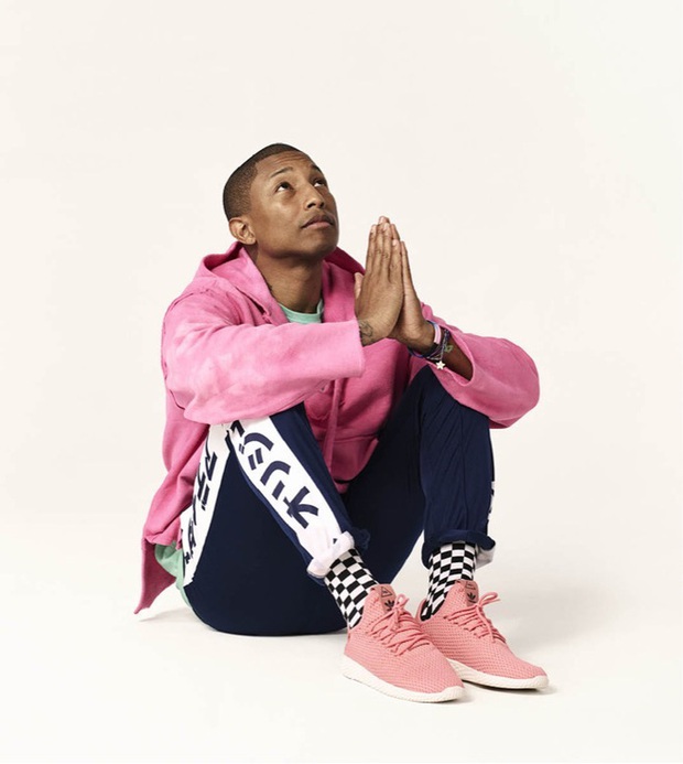 Pharrell Williams và Stan Smith tái hợp cho BST mới toàn tone màu pastel đẹp mê hồn của adidas - Ảnh 14. Pharrell Williams và Stan Smith tái hợp cho BST mới toàn tone màu pastel đẹp mê hồn của adidas - Ảnh 14.