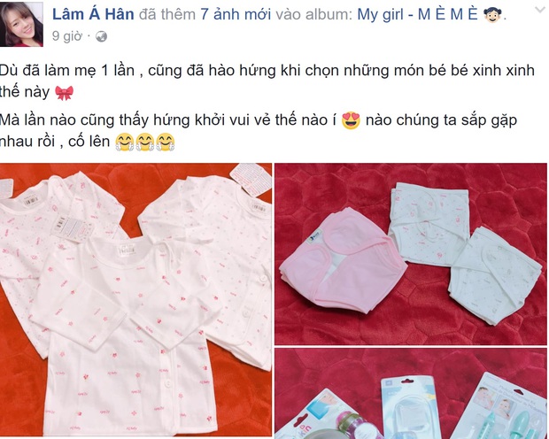 Lâm Á Hân đăng ảnh bầu bí, chia sẻ cảm xúc ngọt ngào khi mang thai bé gái ở tuần thứ 34 - Ảnh 2.