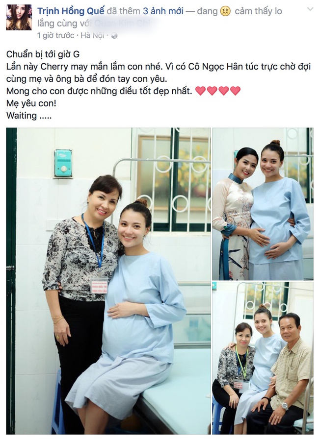 Hồng Quế đón con gái đầu lòng nặng 2,9 kg - Ảnh 1.