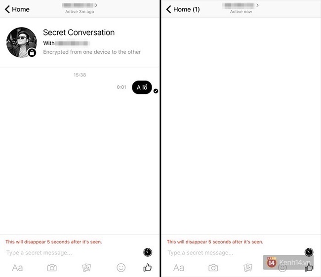 Đừng lo bị bóc phốt vì Facebook đã có tính năng tin nhắn tự hủy - Ảnh 3.