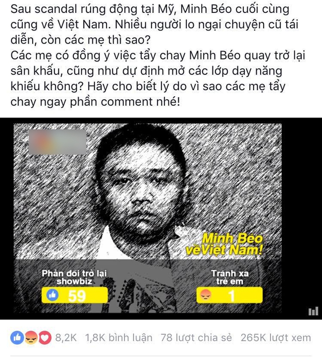 Các 'mẹ bỉm sữa' đồng loạt bày tỏ phẫn nộ, vận động tẩy chay Minh Béo ảnh 1 Các mẹ bỉm sữa đồng loạt bày tỏ phẫn nộ, vận động tẩy chay Minh Béo - Ảnh 1.