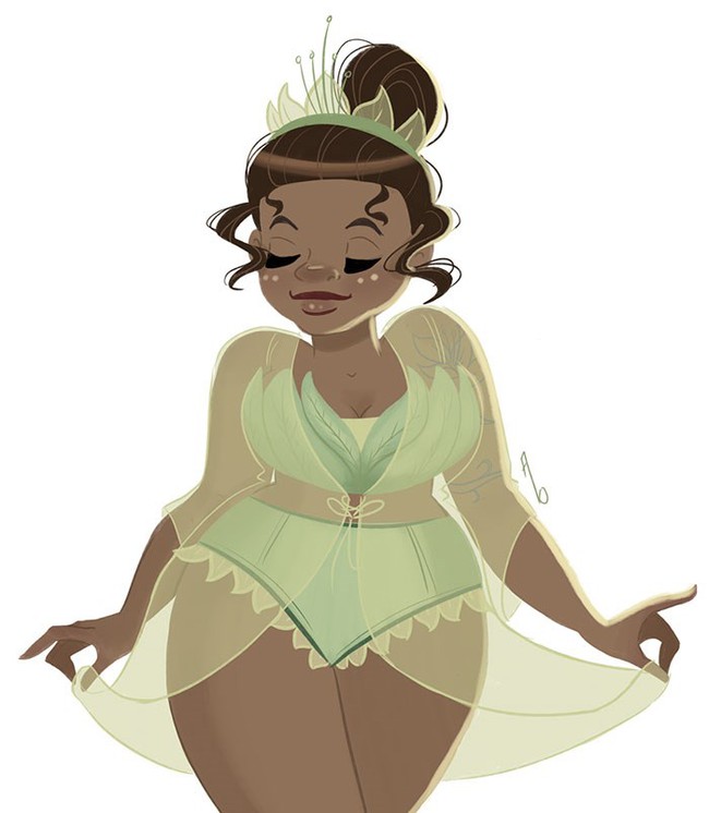 Lộ ảnh trang bìa béo tròn mà vẫn sexy của các công chúa Disney - Ảnh 4. Lộ ảnh trang bìa béo tròn mà vẫn sexy của các công chúa Disney - Ảnh 4.