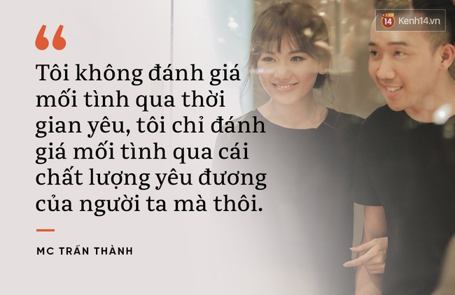 Nghe Trấn Thành nói chuyện để hiểu thế nào mới là tình yêu thực sự bất kể thời điểm đúng hay sai - Ảnh 2.