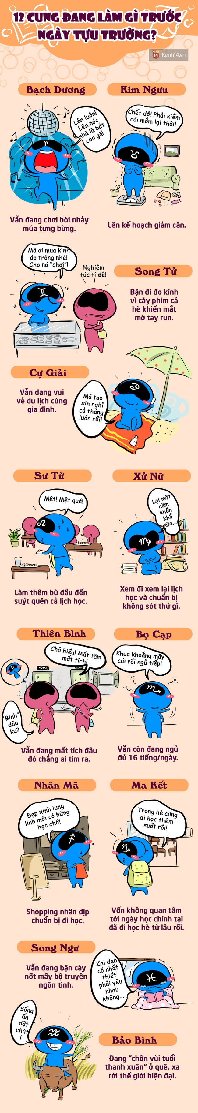 12 cung đang làm gì trước ngày tựu trường? - Ảnh 1. 12 cung đang làm gì trước ngày tựu trường? - Ảnh 1.