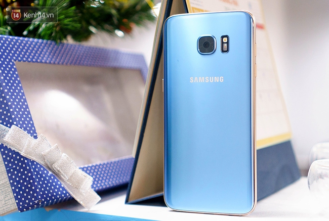 Ngắm Galaxy S7 edge Xanh Coral cực đẹp vừa được Samsung giới thiệu tại Việt Nam - Ảnh 16.