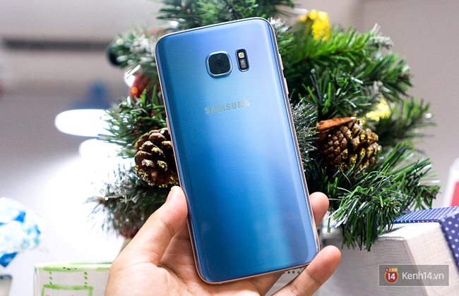 Ngắm Galaxy S7 edge Xanh Coral cực đẹp vừa được Samsung giới thiệu tại Việt Nam - Ảnh 13.