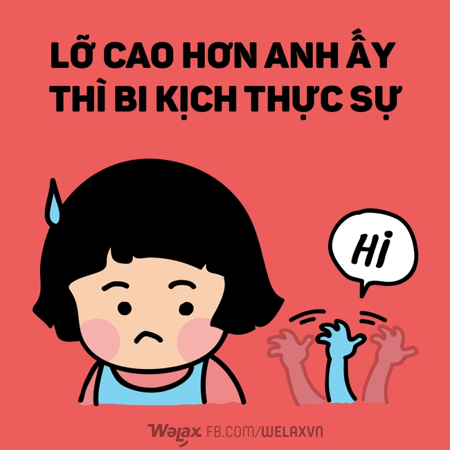 Bộ tranh: 1001 nỗi niềm khi lỡ yêu... trai lùn - Ảnh 6.