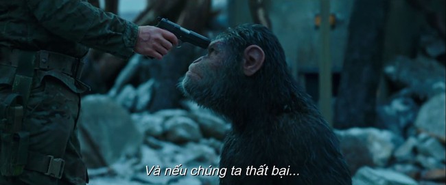 Trailer của War for the Planet of the Apes hé lộ cuộc chiến một mất một còn giữa người và vượn - Ảnh 8.