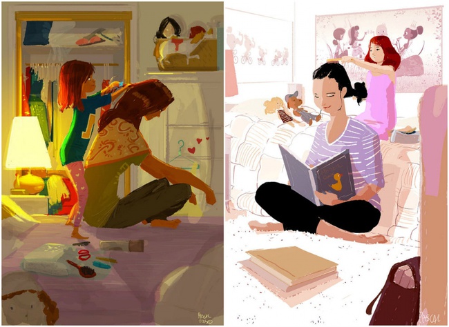 Bộ tranh: Thật tuyệt vì con có mẹ trên đời này... - Ảnh 6. Bộ tranh: Thật tuyệt vì con có mẹ trên đời này... - Ảnh 6.