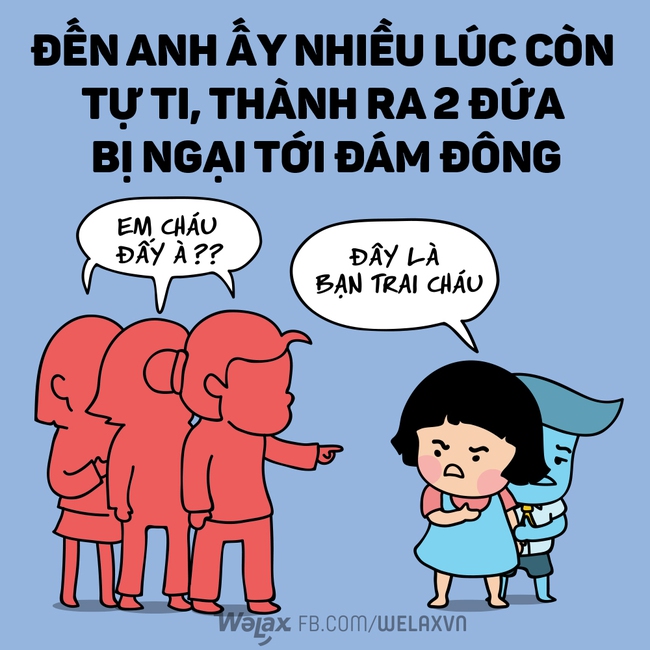 Bộ tranh: 1001 nỗi niềm khi lỡ yêu... trai lùn - Ảnh 7.