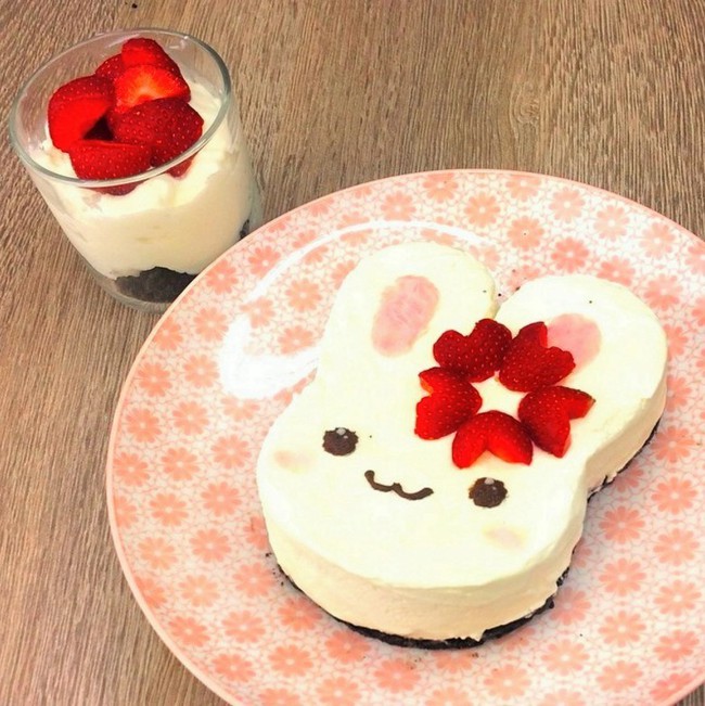 Mách bạn cách dễ nhất để làm cheesecake Oreo hình chú thỏ ngộ nghĩnh - Ảnh 11.