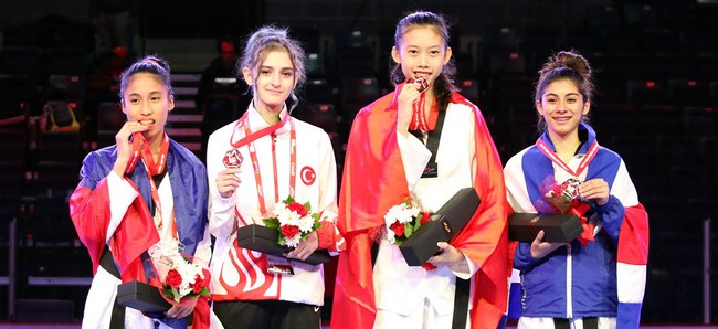 Việt Nam đoạt HCV taekwondo trẻ thế giới sau 8 năm - Ảnh 1. Việt Nam đoạt HCV taekwondo trẻ thế giới sau 8 năm - Ảnh 1.