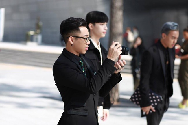 Hoàng Ku, Châu Bùi, Cao Minh Thắng nổi bật không kém fashionista Hàn tại Seoul Fashion Week - Ảnh 14.