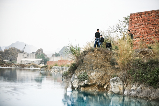 Hồ nước xanh ngắt kì lạ ở Hải Phòng: Địa điểm mới đang khiến giới trẻ xôn xao - Ảnh 8.