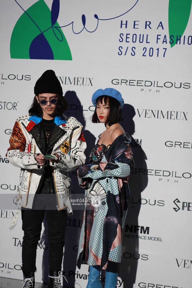 Hoàng Ku, Châu Bùi, Cao Minh Thắng nổi bật không kém fashionista Hàn tại Seoul Fashion Week - Ảnh 6.