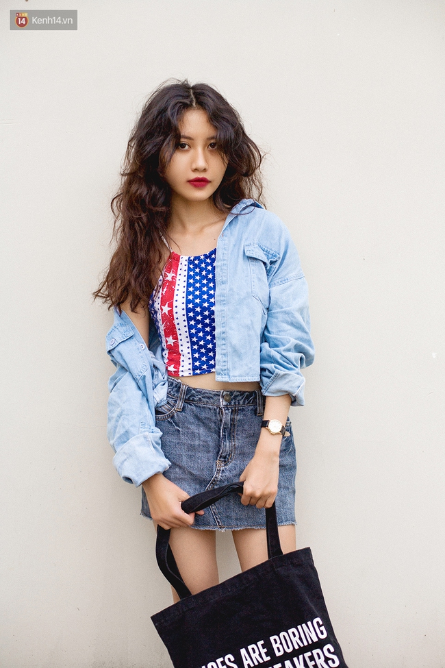 Street style chất chẳng kém thế giới của Hà Nội & Sài Gòn - Ảnh 16. Street style chất chẳng kém thế giới của Hà Nội & Sài Gòn - Ảnh 16.