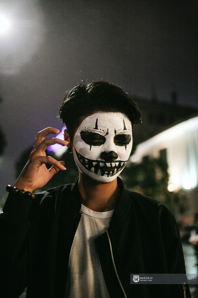 Hà Nội hay Sài Gòn cũng đều ngập tràn những bạn trẻ hóa trang độc đáo dịp Halloween - Ảnh 9.