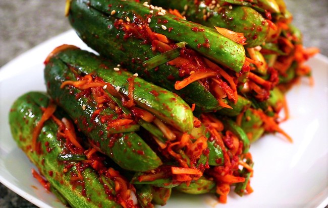 Học cách làm kimchi dưa chuột – “người anh em” của kimchi cải thảo - Ảnh 8.