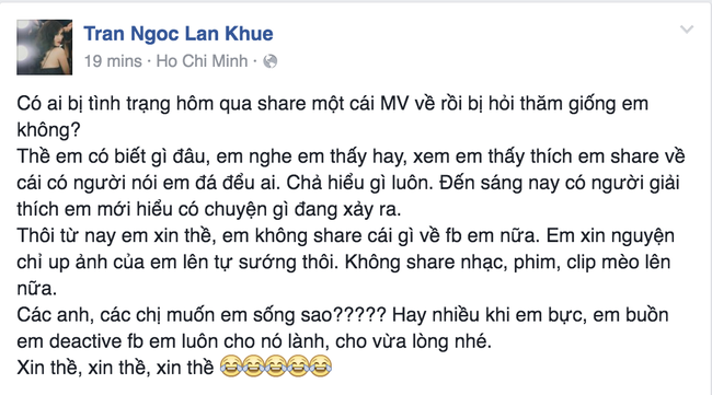 Lưu Hương Giang, Lan Khuê, Thanh Duy bị fan Sơn Tùng ném đá khi share MV We dont talk anymore - Ảnh 2.