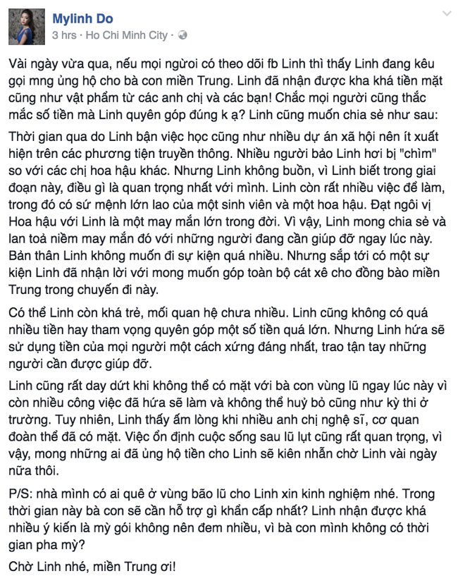 Không chỉ Phan Anh, Hà Hồ mà hàng loạt sao Việt cũng lên đường cứu trợ bà con miền Trung - Ảnh 15. Không chỉ Phan Anh, Hà Hồ mà hàng loạt sao Việt cũng lên đường cứu trợ bà con miền Trung - Ảnh 15.