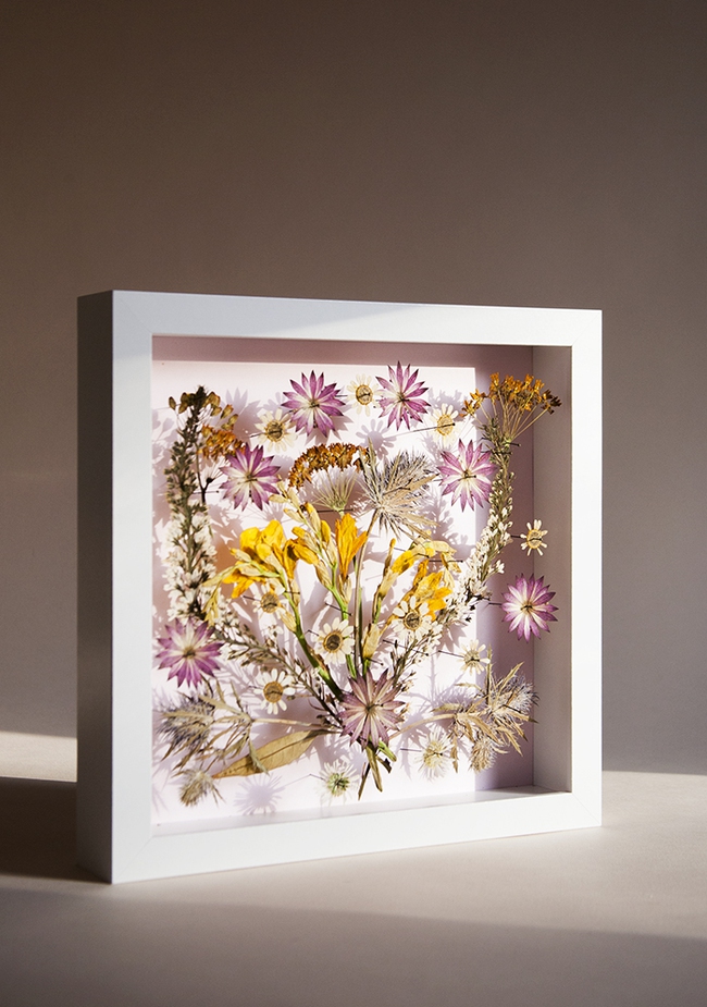Cách làm tranh hoa khô cực ảo diệu theo phong cách 3D - Ảnh 8.